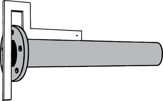 FORMAT Uholník prírubový 400x400mm Format