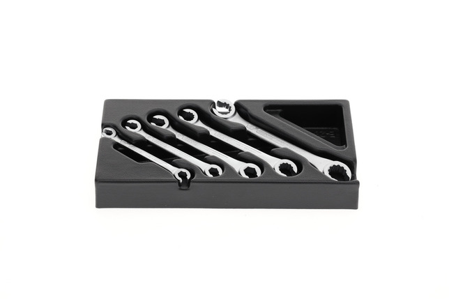 GEDORE 1500 ES-400 Sada očkových kľúčov otvorených v module 1/3 ES