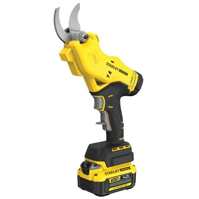 STANLEY Nožnice na větve 18V FatMax V20 střih 32mm 1x4.0Ah SFMCPP32M1