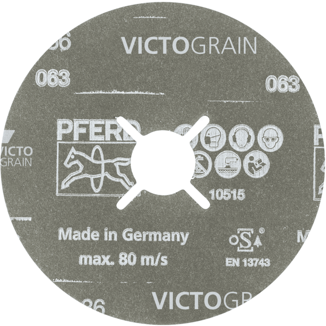 PFERD TOOLS vláknové kotúče FS 115-22 VICTOGRAIN-COOL 36