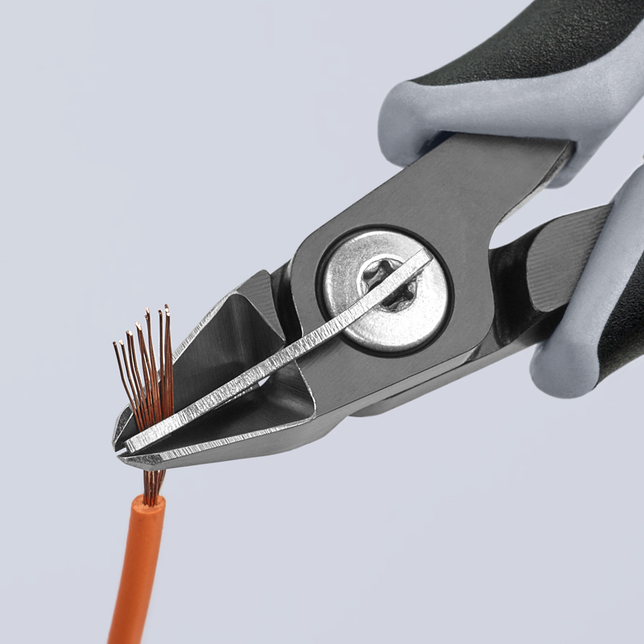KNIPEX 79 62 125 ESD Presné bočné cvikacie kliešte ESD pre elektroniku s multi-komponentnými úchopmi