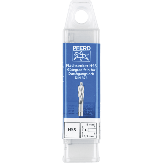 PFERD TOOLS Vrtacie a ponorné nástroje FLS HSS DIN 373 8,0 F