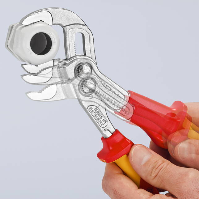 KNIPEX 87 26 250 SB Cobra® VDE Hightech kliešte na vodné čerpadlá, izolované izolované s multi-kompo