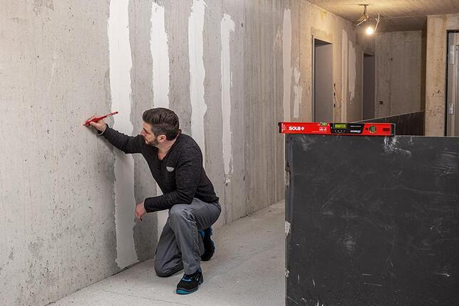 SOLA Vodováha 60cm digi RED Sola