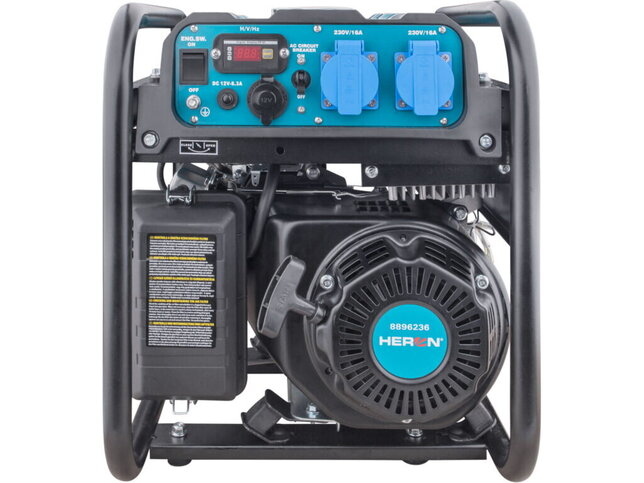 HERON Heron elektrocentrála digitálna invertorová 1-fázová, 3,7kW, 8896236