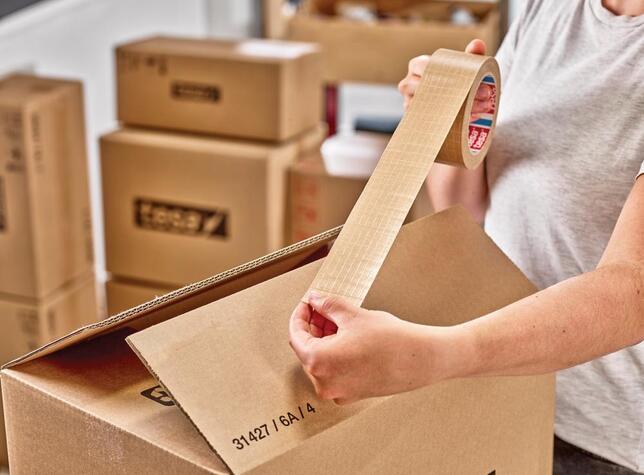 TESA tesapack 60013 papier hnedý-15-25m:50mm sklenené vlákno