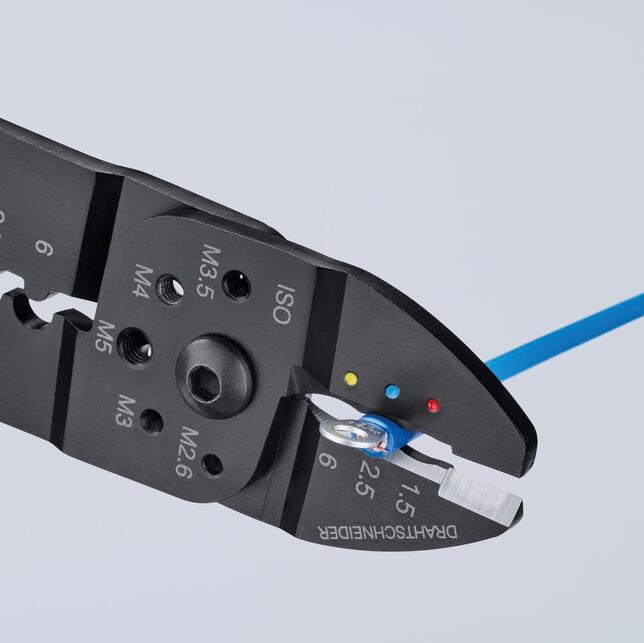 KNIPEX Kliešte krimpovacie 1,5-6,0mm2 / 9732240 Knipex