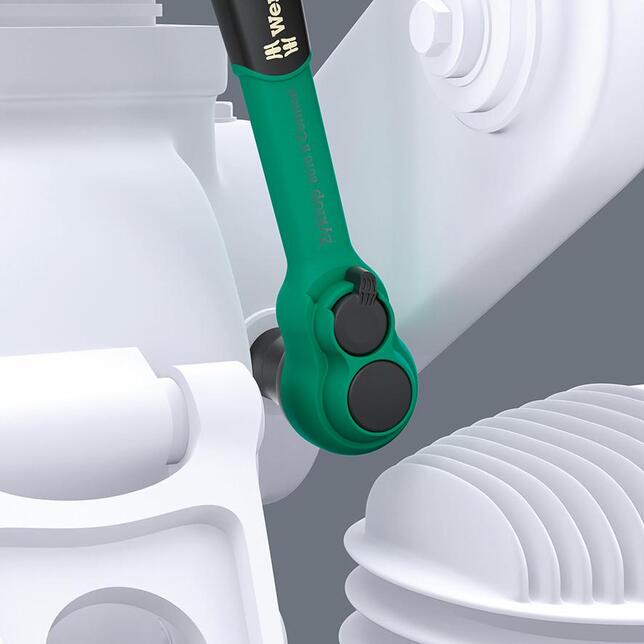 WERA Sedlový kľúčov 3/8" ZYKLOP Comfort 16-dielna Wera