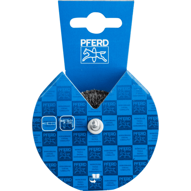 PFERD TOOLS Kolesové kefy s nasadeným hriadeľom POS RBU 5015/6 ST 0,20