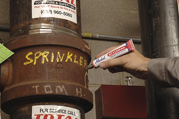 MARKAL Popisovač v tube Stylmark Origina žltý Markal