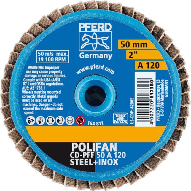 PFERD TOOLS COMBIDISC Brúsky CD PFF 50 A 120