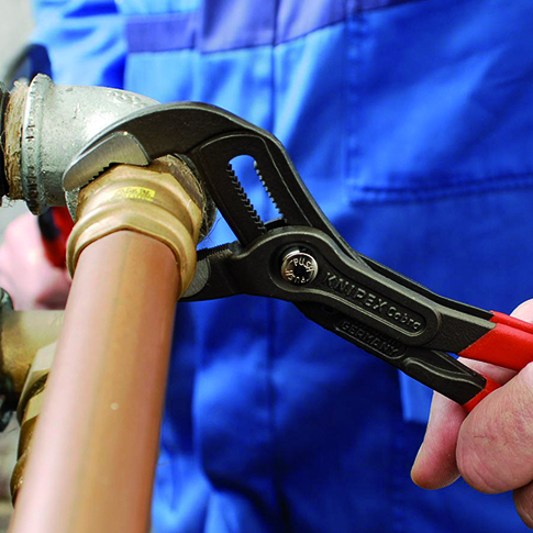 KNIPEX 87 02 250 Cobra® Hightech kliešte na vodné čerpadlá so štíhlymi multi-komponentnými úchopmi š