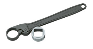 GEDORE 31 VR 10 Krúžok na voľnobežné kľuky, štvorcový 10 mm