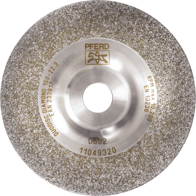 PFERD TOOLS Diamantové/CBN brúsky EP Bond DUODISC DIAMANT 125-22,23 D852