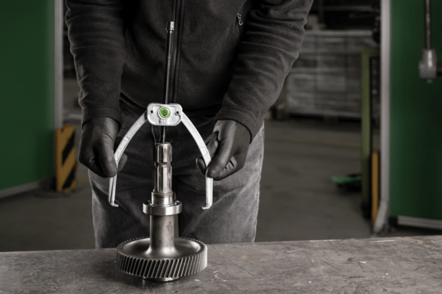 KUKKO 2-čeľusťový sťahovák 482-3 s automatickým centrovaním, do 150 mm rozovretia, 150 mm dosahu