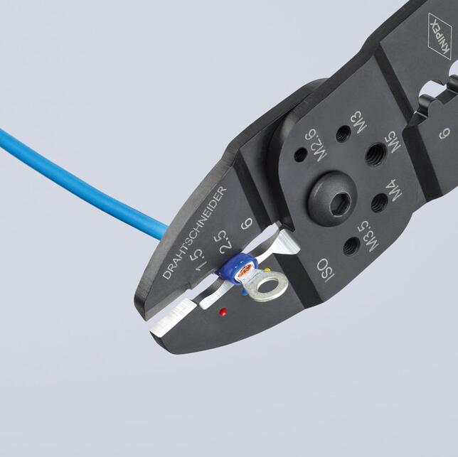 KNIPEX Kliešte krimpovacie 1,5-6,0mm2 / 9732240 Knipex