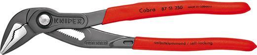 Wasserpumpenzange Cobra ES mit Mehrkomponenten-Griffen 250mm KNIPEX