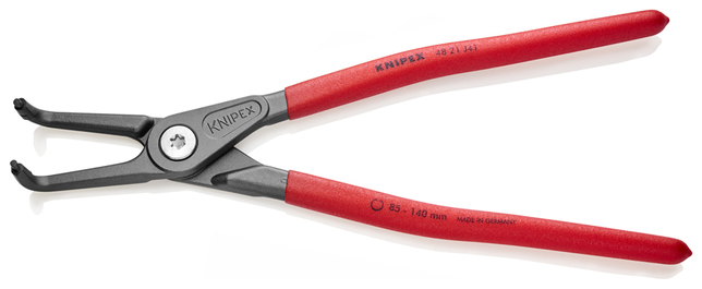 KNIPEX 48 21 J41 SB Presné kliešte na poistné krúžky pre vnútorné poistné krúžky vo vŕtaných otvoroc