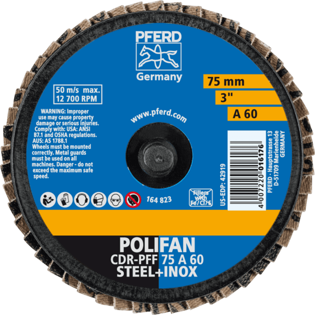 PFERD TOOLS COMBIDISC Brúsky CDR PFF 75 A 60