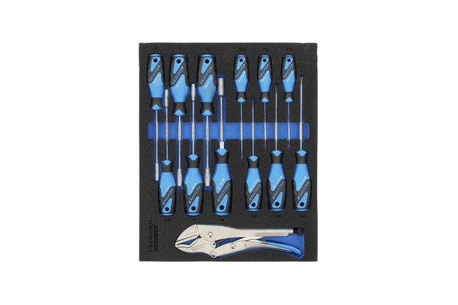 GEDORE WSL-L-TS-308 Vozík s náradím workster s 308-dielnym sortimentom náradia