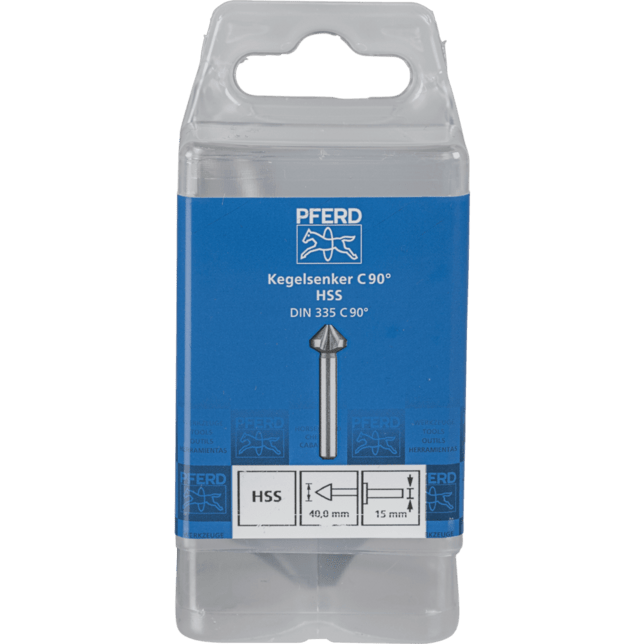 PFERD TOOLS Vrtacie a ponorné nástroje KES HSS DIN 335 C90° 40,0