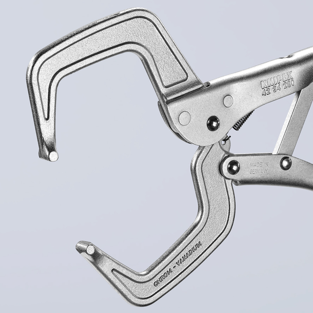 KNIPEX 42 34 280 Zváracie úchopové kliešte galvanizované 280 mm