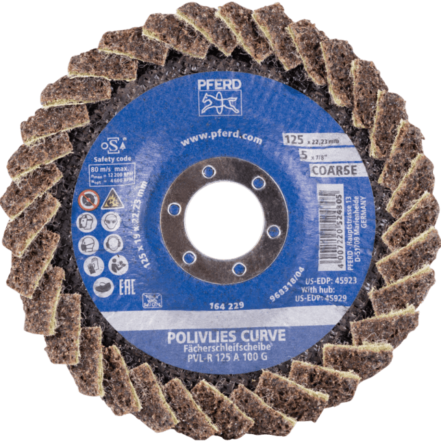 PFERD TOOLS Fleece vrstvené (netkané) náradie PVL-R 125 A 100 G