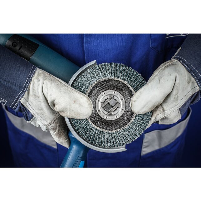 PFERD TOOLS POLIFAN-Disky s plochým okrajom PFC 115 Z 40 SG POWER STEELOX/X-LOCK