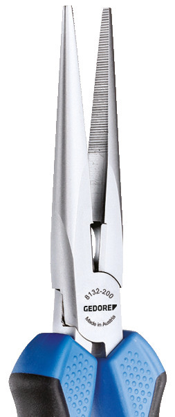 GEDORE 8132-140 JC Ploské a okrúhle kliešte 140 mm Rukoväť 2K