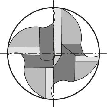 FORMAT Fréza hrubovacia 6mm Z3 TiAlN 30st dlhá DIN6535-HB Format