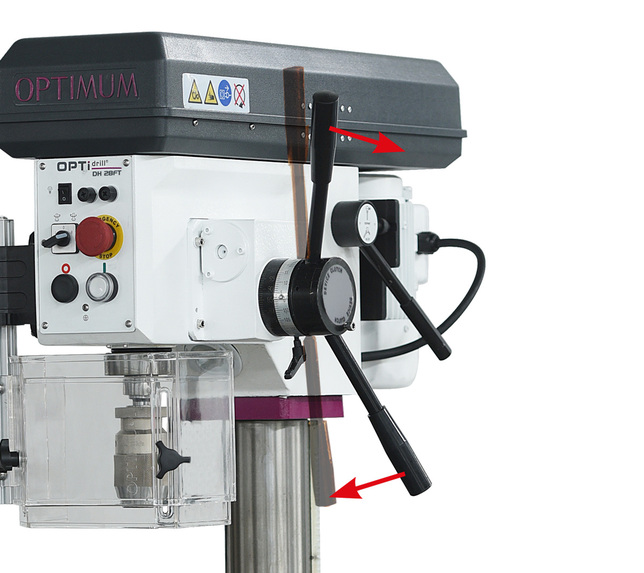 OPTIMUM Stolná vŕtačka OPTIdrill DH 24 FT