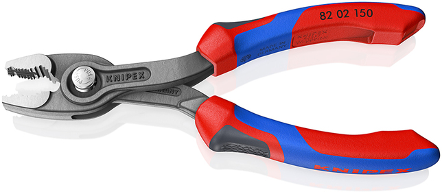 KNIPEX 82 02 150 TwinGrip® šedá atramentizovaná 150 mm