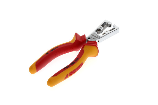 GEDORE VDE 8099-160 H Kliešte na odizolovanie izolácie VDE STRIP-FIX s plášťovou izoláciou