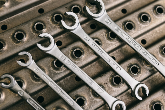 GEDORE 400 10X12 Kľúč obojstranný očkový otvorený, šesťhranný 10x12 mm