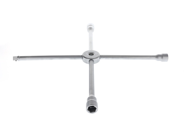 GEDORE 28 LRV Kľúč krížový na nákladné autá 27x30x32x3/4" 4-hranný 750x750 mm