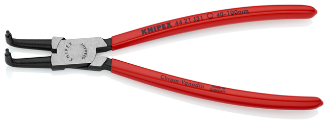 KNIPEX 44 21 J31 SB Kliešte na poistné krúžky pre vnútorné poistné krúžky vo vŕtaných otvoroch popla