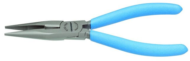 GEDORE 8132-140 TL Ploché a okrúhle rovné kliešte 140 mm potiahnuté