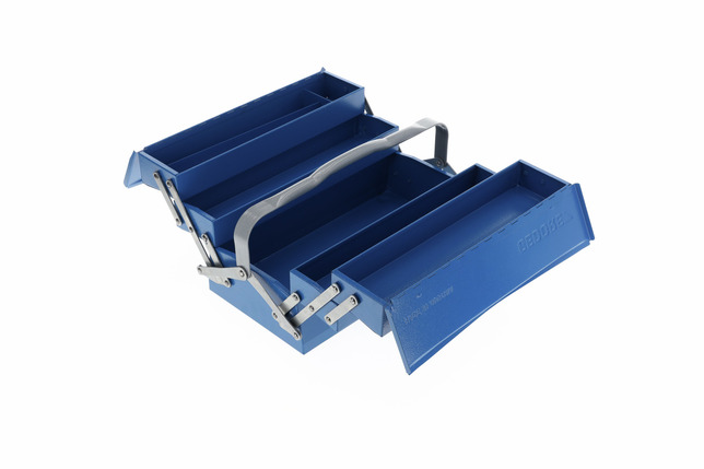 GEDORE 1265 L Nástrojová skrinka, prázdna, 5 priehradiek 210x420x225 mm