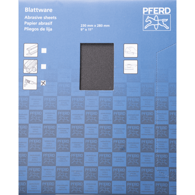 PFERD TOOLS Nástroje s povrchovou úpravou BP-W ECO FARBA 230X280 SiC 180