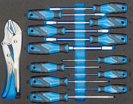 GEDORE Sada náradia 308 diel moduly TS-308 Gedore