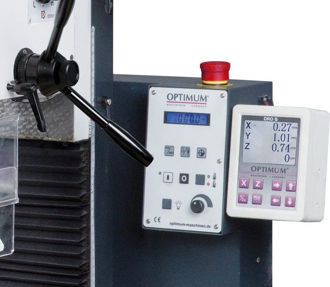 OPTIMUM Vrtačko-frézka OPTImill MH 22 VD