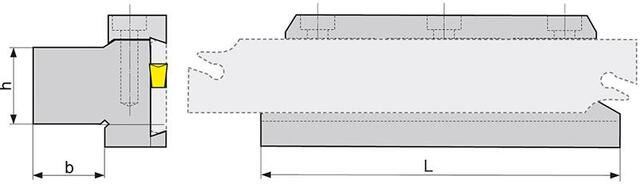 FORMAT Držiak upichovacej lišty GH25 - 26 Format