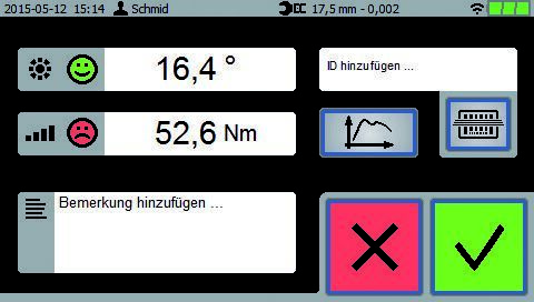 GEDORE Displej E-torc Q R so skenerom