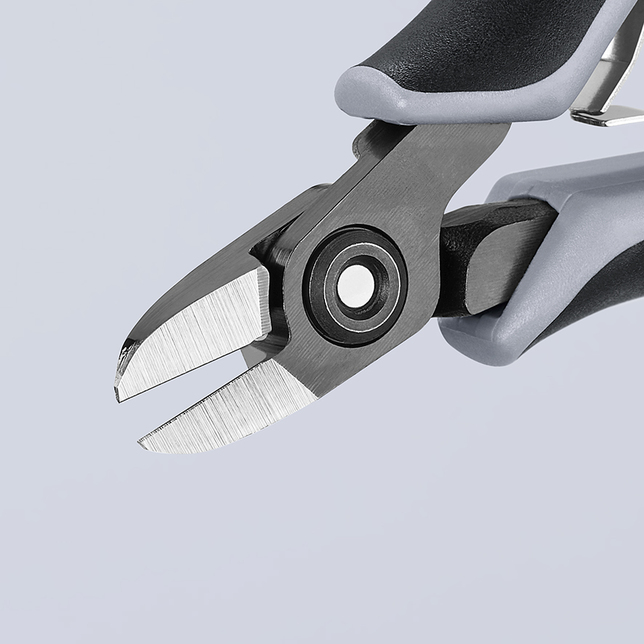 KNIPEX 79 12 125 ESD Presné bočné cvikacie kliešte ESD pre elektroniku s multi-komponentnými úchopmi