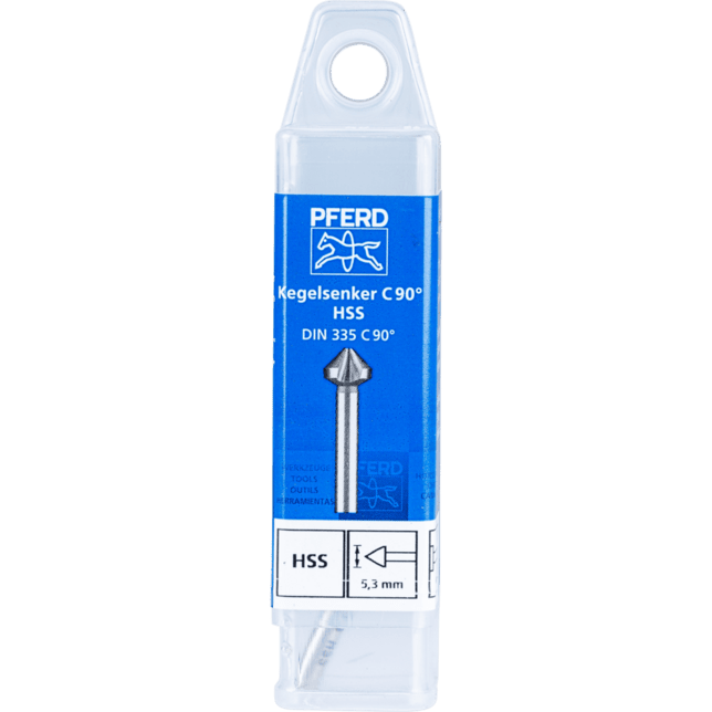 PFERD TOOLS Vrtacie a ponorné nástroje KES HSS DIN 335 C90° 5,3