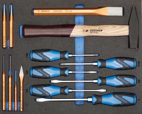 GEDORE Sada náradia 308 diel moduly TS-308 Gedore