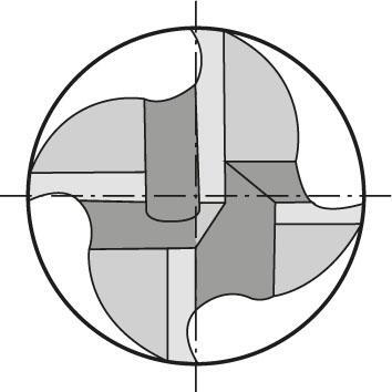 FORMAT Fréza hrubovacia 8mm Z3 TiAlN HSS-E PM HR DIN844K Format