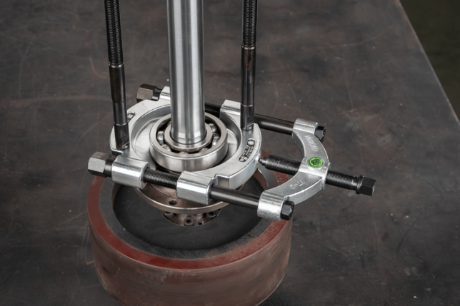 KUKKO 17-2 | Separátor s rýchloupínacím tlakovým vretenom, priemer separácie 22 mm - 115 mm, 41 mm