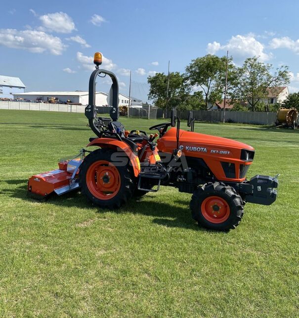 Traktor Kubota EK1261DT, pluh, rotavátor W26TC50845