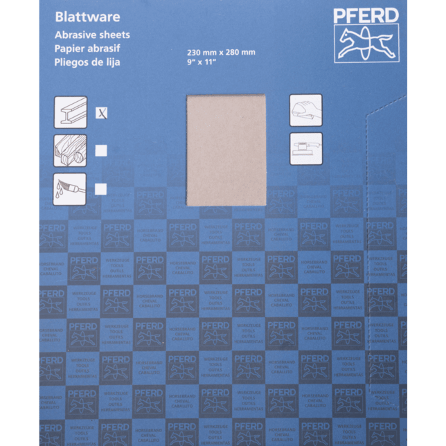 PFERD TOOLS Nástroje s povrchovou úpravou BP ECO AC 230X280 A 400